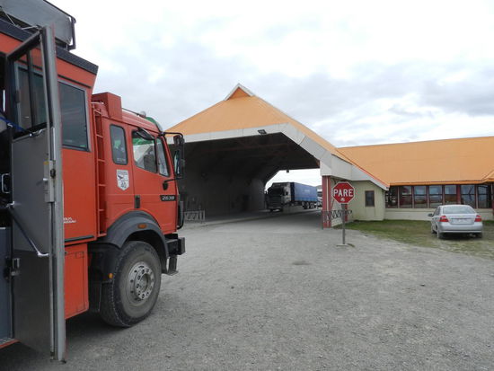 Rotel an der chilenisch-argentinischen Grenze