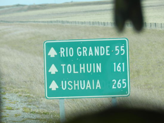 Immer näher kommen wir dem Ende der Welt, "Fin del Mundo"