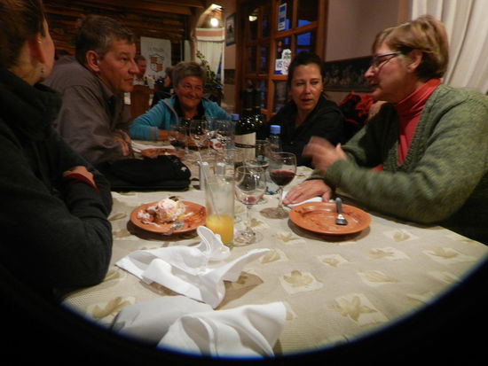 Abschiedsessen mit den "netten"