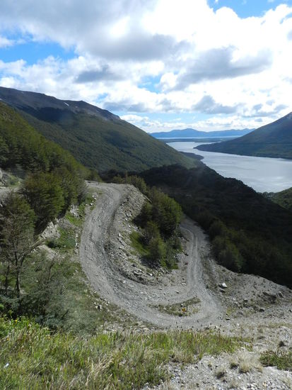 Aussicht vom Garibaldipass ins Tal