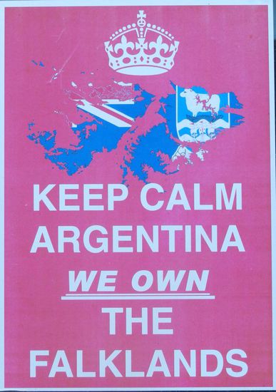 Die britische Antwort auf den Besitzanspruch der Argentinier ist eindeutig!