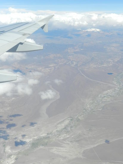 Von Santiago aus geht es über die Atacamawüste nach Bolivien