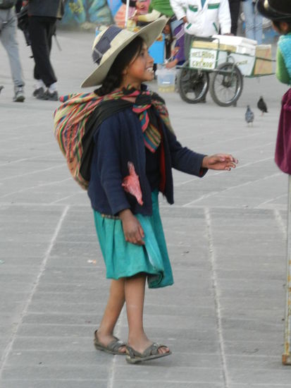 Vor der Iglesia San Francesco