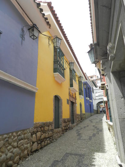 Die Calle Jaen in der kolonialen Altstadt