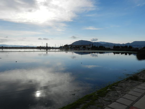 Punos Hafen im Titicacasee