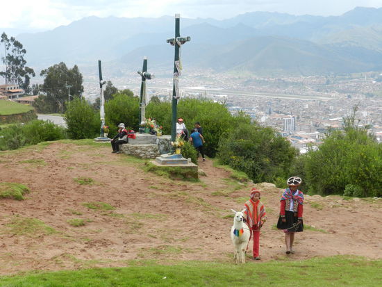 Auf dem Christo-Blanco-Hügel
