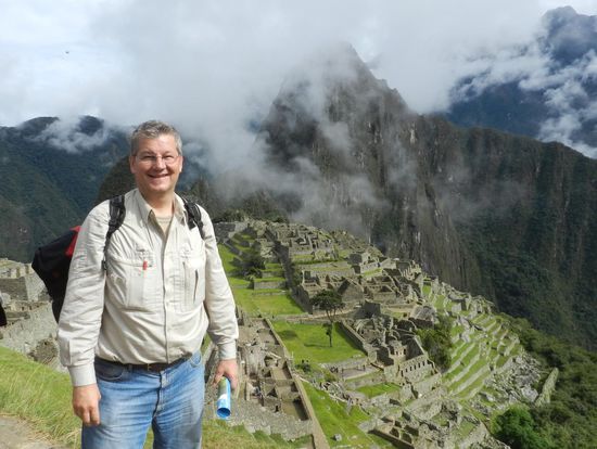 Totale mit stolzem Touri