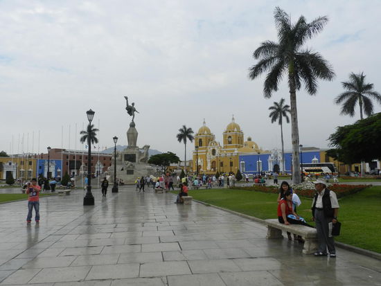 Im Zentrum von Trujillo