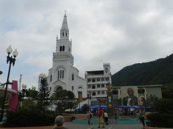 Hauptplatz in Manta