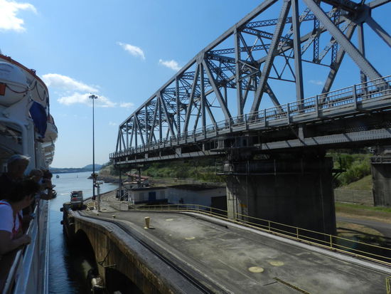 Einfahrt in den Panamakanal
