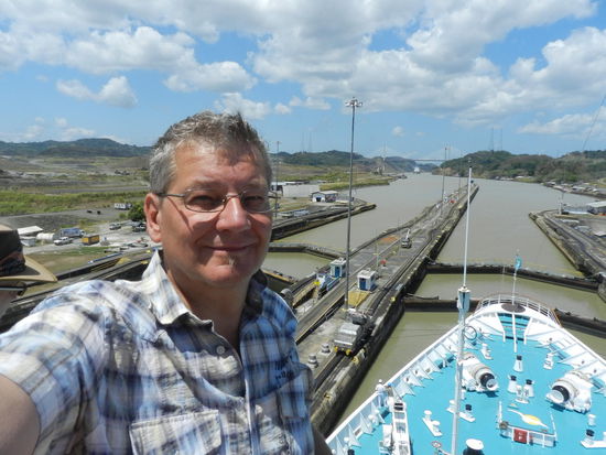 Ausfahrt aus dem Schleusenbecken