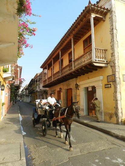 Altstadtgasse in Cartagena