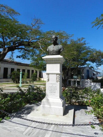 Denkmal für einen früheren Freiheitskämpfer, Jesus Rabi