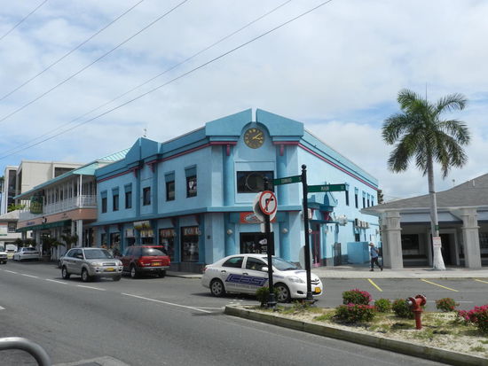 In der kleinen Innenstadt Georgetowns