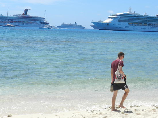 ... kommen wir dann endlich zum 7-Miles-Beach.