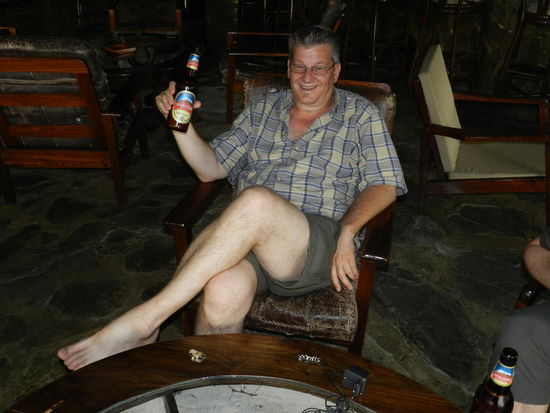 ... und zum Tagesabschluss gibt´s ein "Kilimandscharo"!