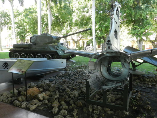 Relikte der Revolution und des Schweinebuchtkonfliktes im Revolutionsmuseum