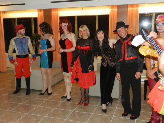 Künstlerparade nach der Show