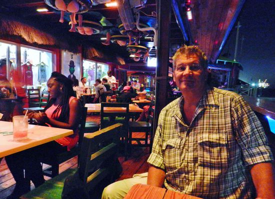 Abendessen im Senor Frog