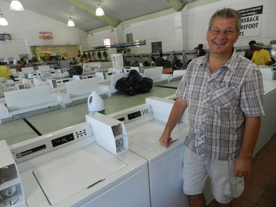 Im 24-Std-Waschsalon