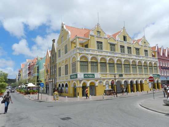 Blick in die Altstadt von Willemstad