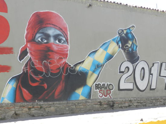 ... dann die der Protestbewegung