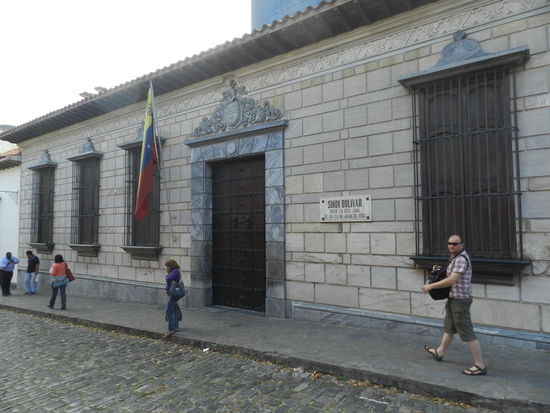 Das Geburtshaus Simon Bolivars