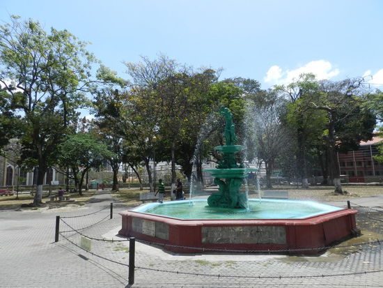 Brunnen aus dem Jahr 1842 im Woodford Square Park