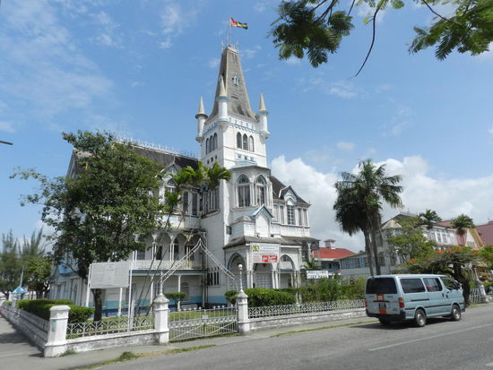 Die Town-Hall, Sitz der Stadtverwaltung Georgetownes