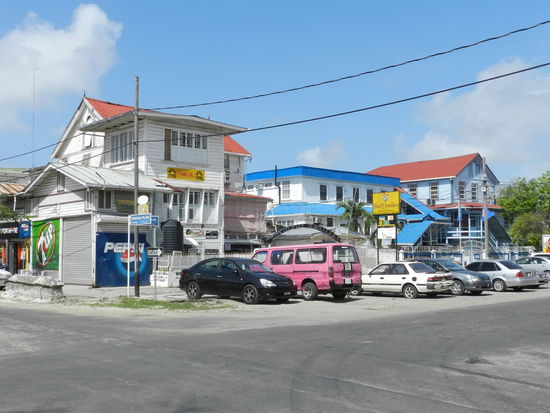 Häuserzeile in Georgetown