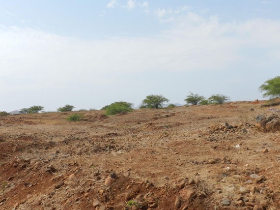 Landschaft auf dem Weg nachCidade Velha