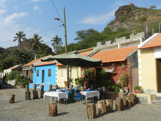 Der Hauptplatz von Cidade Velha