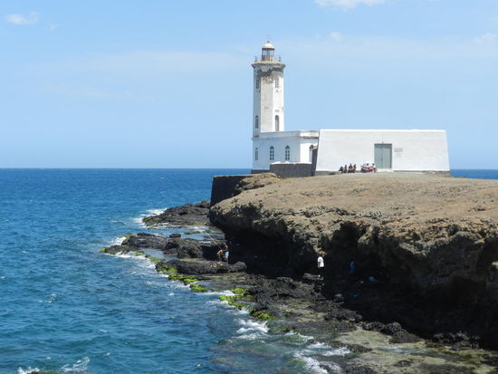 Der alte Leuchtturm von Praia