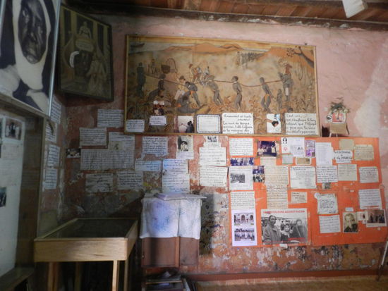 Gedenk- und Büroraum im Sklavenhaus