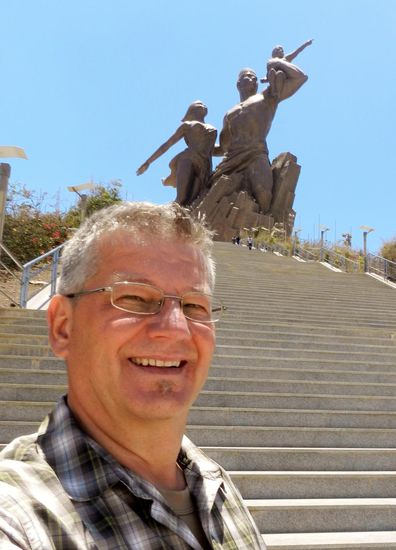 Nein, ich bin nicht in Stalingrad, sondern in Dakar!