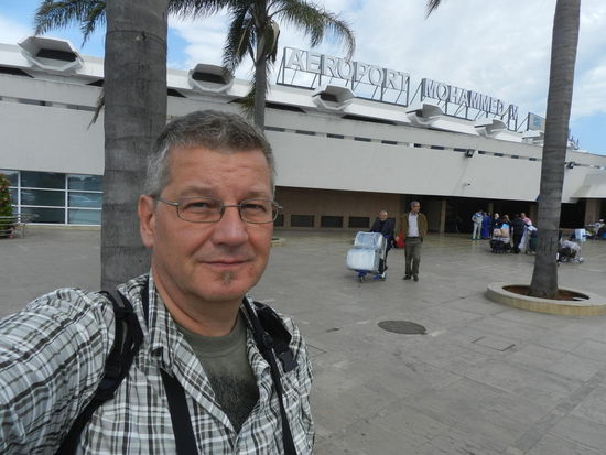 Welcome to ... the airport of Casablanca/Marokko