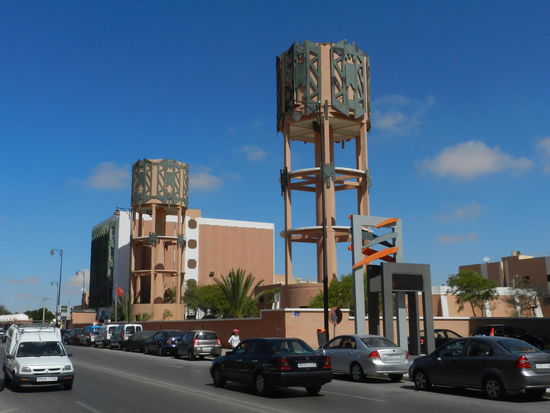 Wassertürme in der Innenstadt