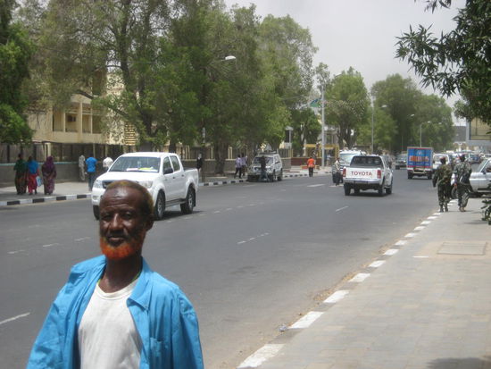 Haeufig im Stadtbild zu sehen: Maenner mit hennagefaerbtem Bart.