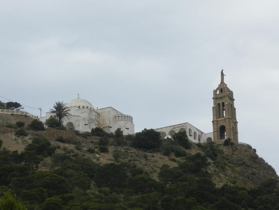 Die Chapel Santa Cruz thront ...