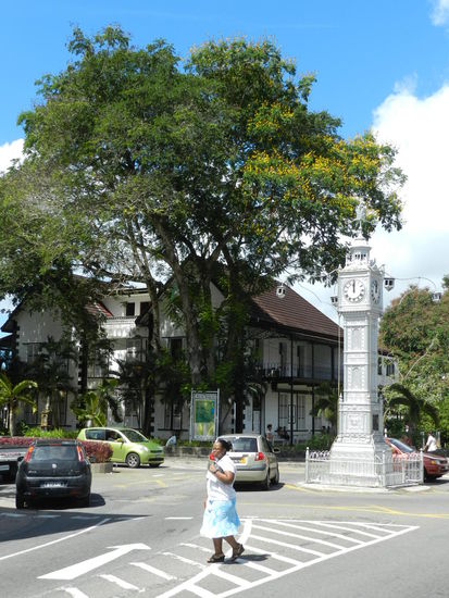 Der Clocktower im Stadtzentrum