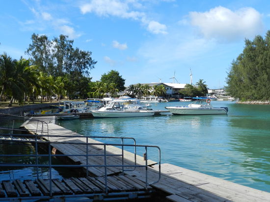 Blick in den Yachthafen...