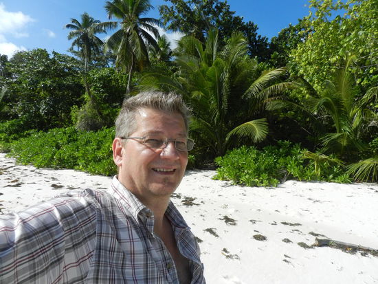 ... und noch mal ein selfie vom Strand.