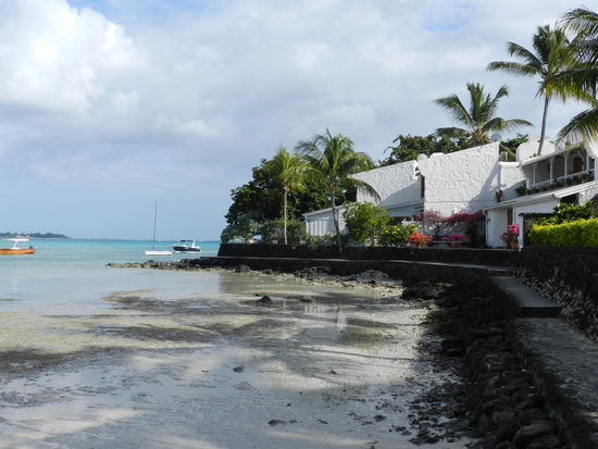 Ein erster Blick auf unsere Bucht vor dem Hotel.