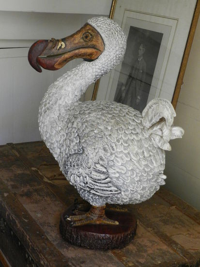Zum Abschluss gibt es ihn auch noch einmal - den Dodo, hier mal aus Holz