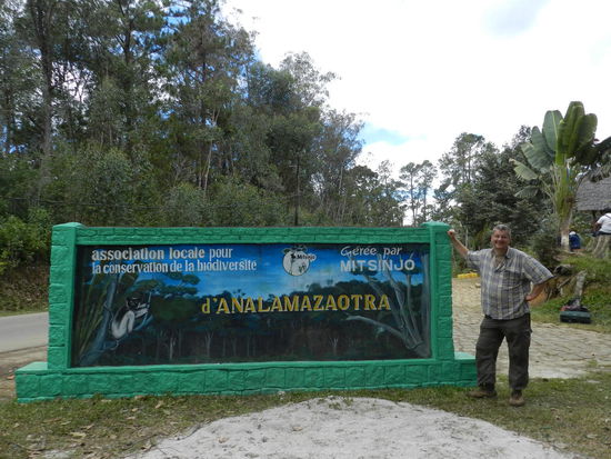 Kurz vor dem Eingang zum südlichen Park mit dem unaussprechlichen Namen