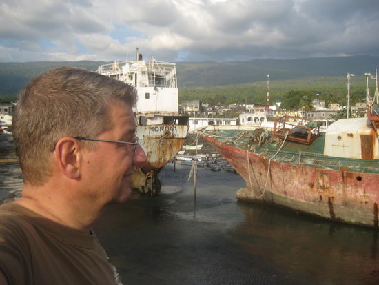 Zwei Wracks lagen zum Ausschlachten bereit