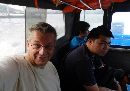 Romeo von den Philippinen wohnte im gleichen Hotel und machte ab Ecovillage eine Wanderung durch den Nationalpark