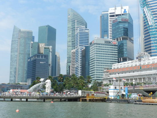 Die Skyline empfand ich als sehr beeindruckend und gelungen