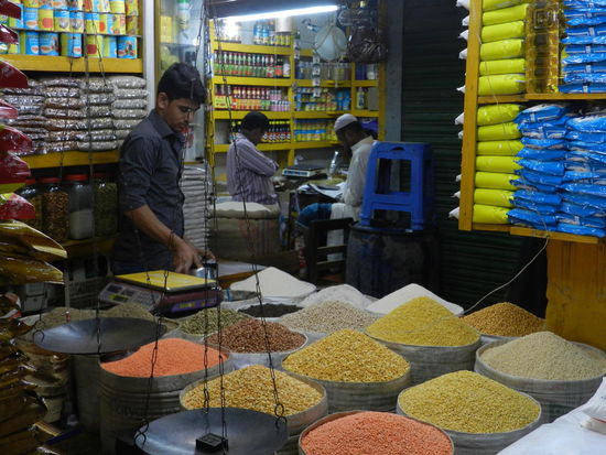 Hier ließ es sich aushalten, die Nase konnte sich erholen, so gut dufteten die Gewürze