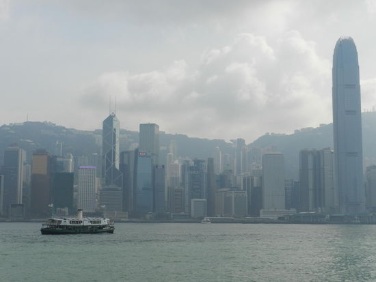 Skyline am Victoriaharbour